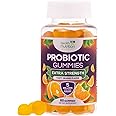 Probiotic Gummies for Digestive Health - Daily Probiotics for Women & Men Gummy, 5 Billion CFU Probiotics Supplement, Probiotic Strains Supports Immune, Vaginal, & Gut Health, Non-GMO - 60 Gummies
