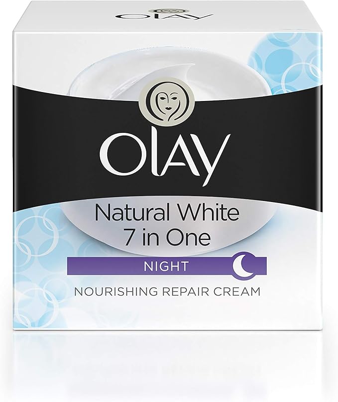 olay natural white nourishing skin night cream