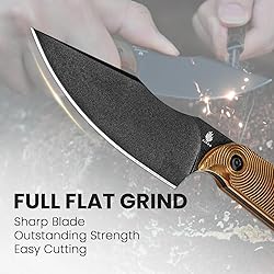 Kizer Harpoon Mini Fixed Blade Knife with
