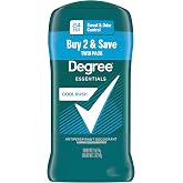 Degree Men Antiperspirant Deodorant, Cool Rush, Twin Pack, 2.7 oz | For everyday wear, provides 48-hour sweat and odor protection.