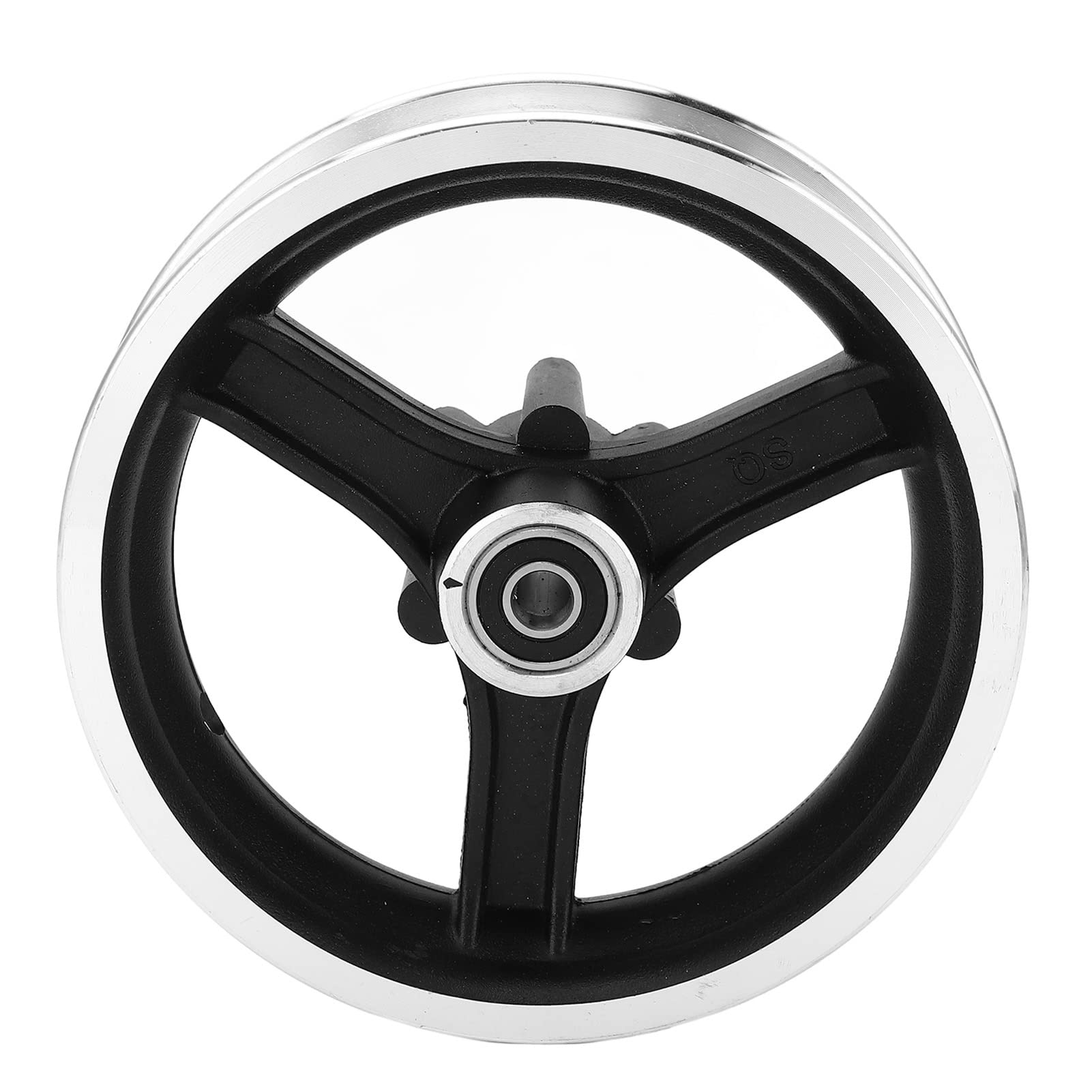 RiToEasysports Electric Scooter Front Wheel Hub, 10 Inch Aluminium Alloy Scooter Wheel Repair Parts Electric Scooter Replacement Parts Scooter Replacement Wheels