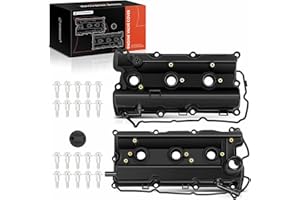 A-Premium Engine Valve Cover Kit, with Gasket & Bolts, Compatible with Nissan 350Z 2003-2008, Infiniti FX35 2003-2008, G35 20