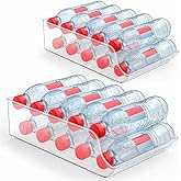 Tayuoo Water Bottle Soda Drink for Fridge,Refrigerator Pantry Clear Box Organizer Storge (2 PACK)