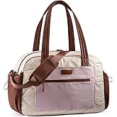 LOVEVOOK Gym Bag for Women, Lightweight Travel Duffle Bag with Wet Pocket, Personal Item Carry On Weekender Overnight Bags for Woman Gym, Yoga, Hospital, Weekend Trips