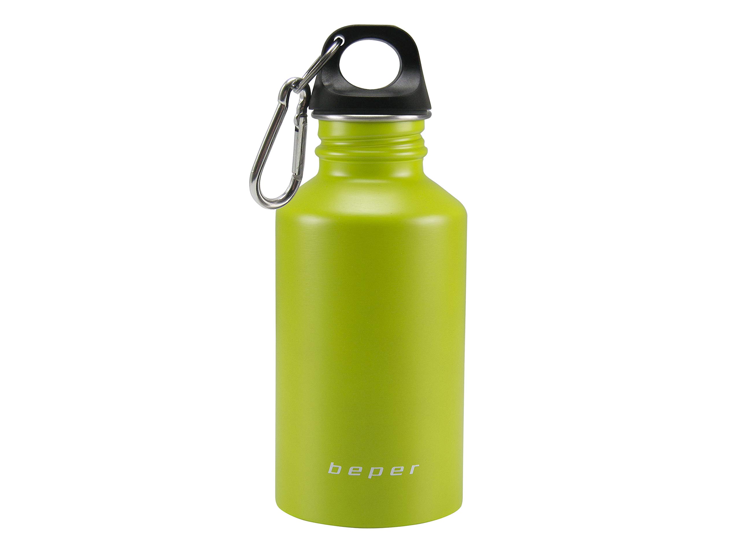 Beper Insulated Water Bottle with Carabiner Green