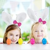 Taspire 50 Pieces 2.52 Inch Plastic Easter Eggs Fillable Durable view 7