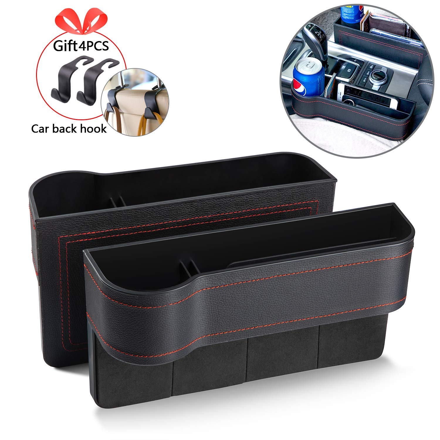Best car seat gap organizer usb