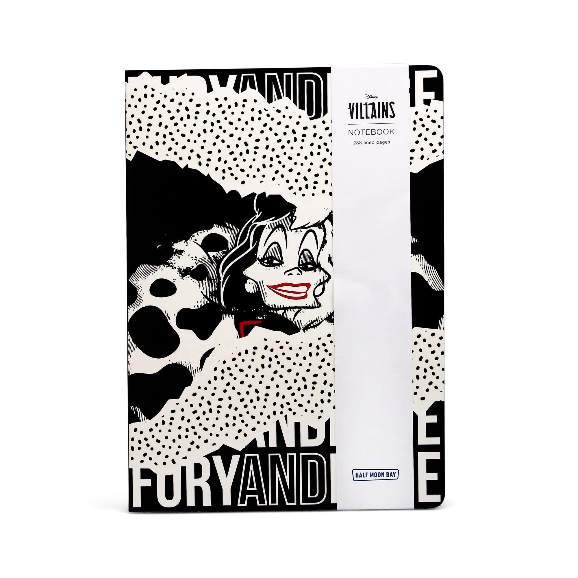 Half Moon Bay 101 Dalmatians A5 Flexi Notebook - Cruella