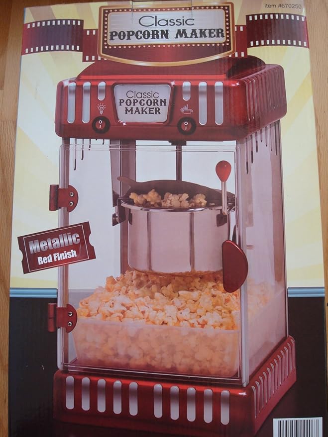 Classic Popcorn Maker MaxiMatic EPM275M Electric Popcorn