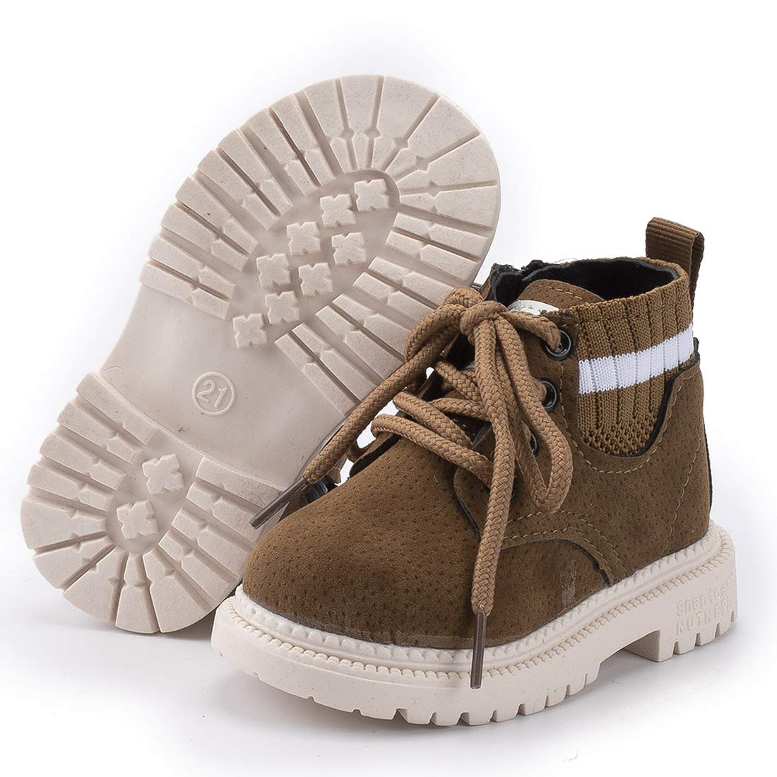 boys black work boots