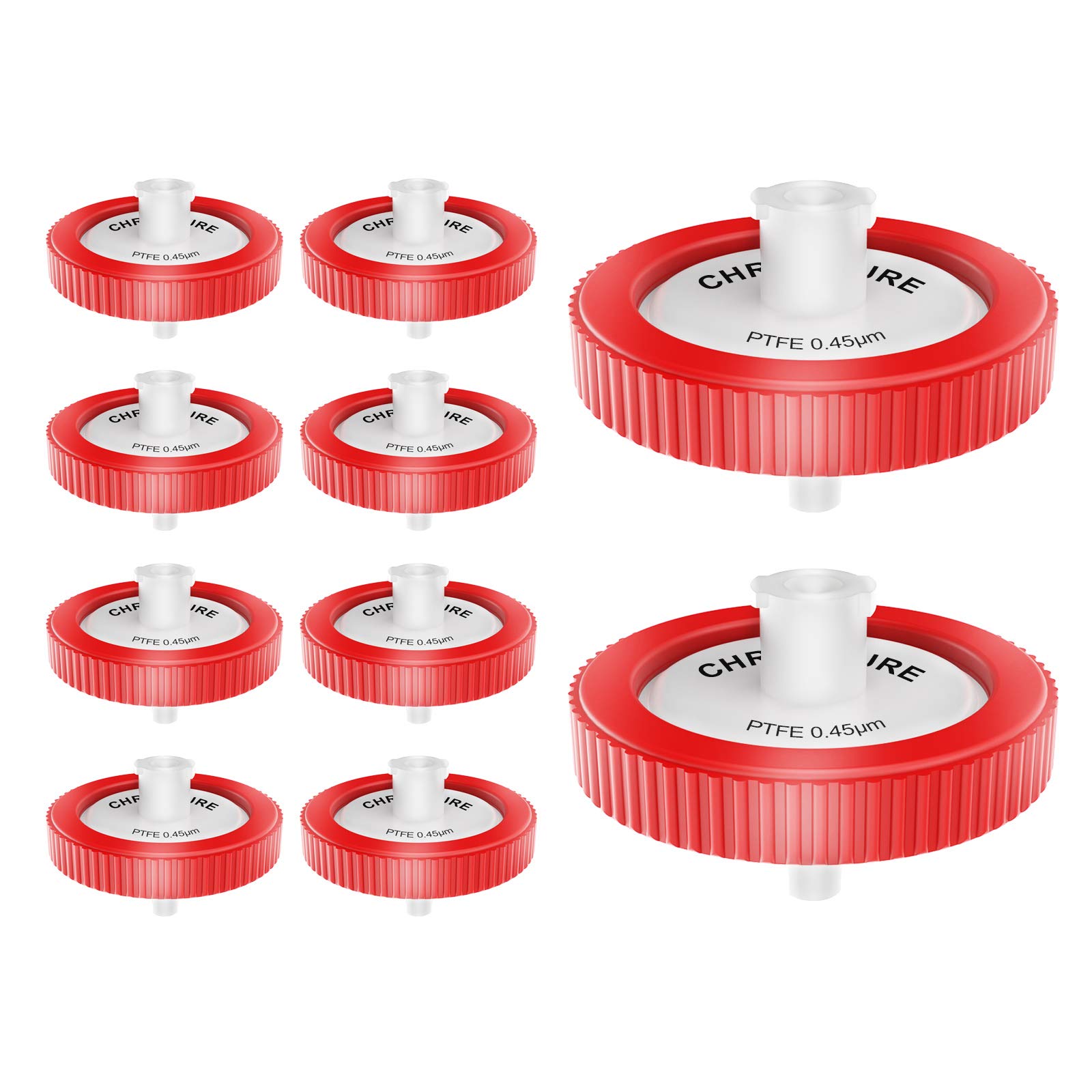 Buy Syringe Filter 10 PCs PTFE Hydrophobic Membrane Filtration 0.45um