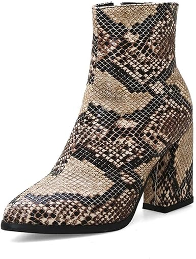 snake print shoes