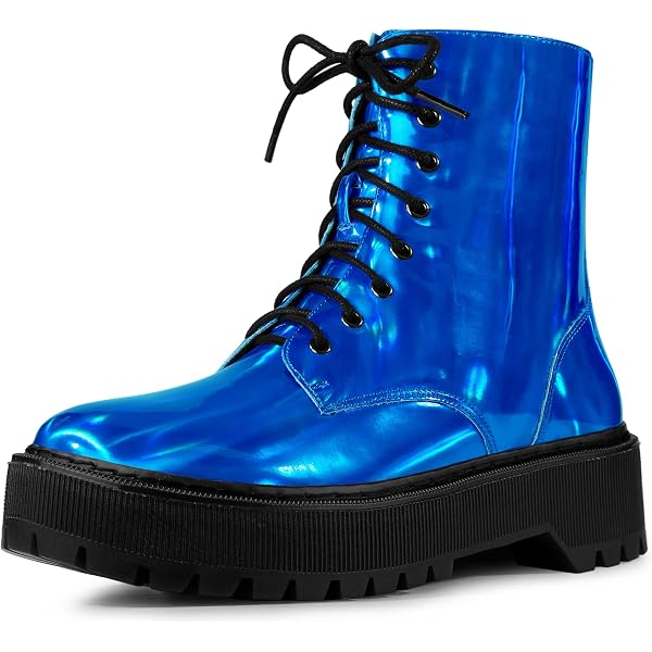 BRAND UNKNOWN Super Soft LEATHER Combat Blue Sole unknown Shoes for Men on Sale up to 90% Off: Poshmark main image 3