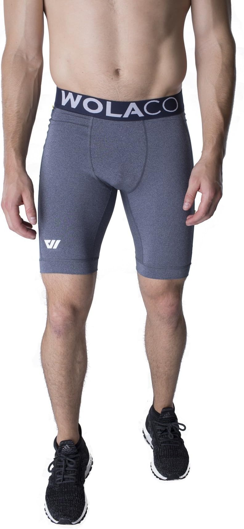 North Moore Compression Shorts - 9” Inseam - Compact Sports Activewear - Made in America