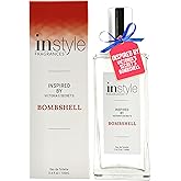 Instyle Fragrances, Inspired by Victoria's Secret's Bombshell, Women’s Eau de Toilette, CLEAN, Vegan, Paraben-Free, Never Tested on Animals, 3.4 Fluid Ounces