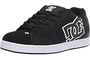 DC SHOES DC Mens Net Low Top Lace Up Casual Skate Shoe Sneaker