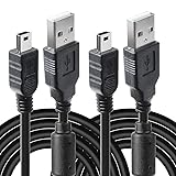 VSEER 2 Pack 10ft PS3 Controller Charger Cable