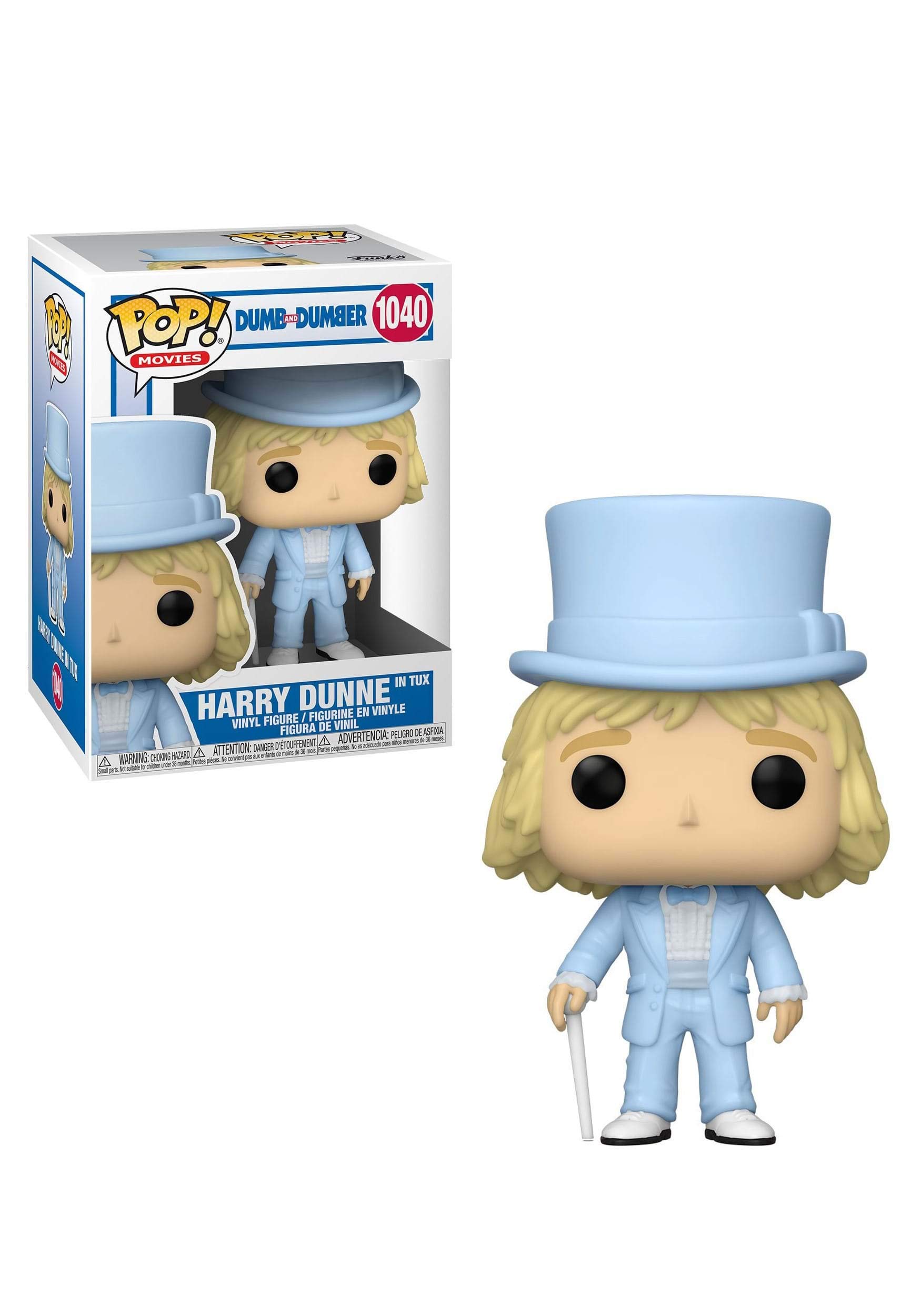 Funko Pop! Movies Dumb& Dumber Harry Dunne In Tux - 1/6 Odds for Rare Chase Variant - (Styles May Vary) - Dumb and Dumber - Collectable Vinyl Figure - Gift Idea - Official Merchandise - Movies Fans