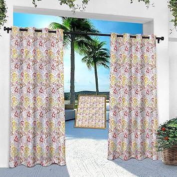 Aishare Store - Cortina de panel exterior, diseño abstracto y triángulo