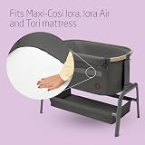 Maxi-Cosi Iora Baby Bed Sheets Set of 2 White Cotton Fitted Sheets view 2