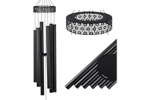 Vanquer Large Wind Chimes for Outside Deep Tone - 48'' Wind Chimes Outdoor Clearance, Deep Tone Wind Chimes, Windchimes Outdoors, Memorial Wind Chimes, Sympathy Gift, Garden Patio Yard, Home Décor