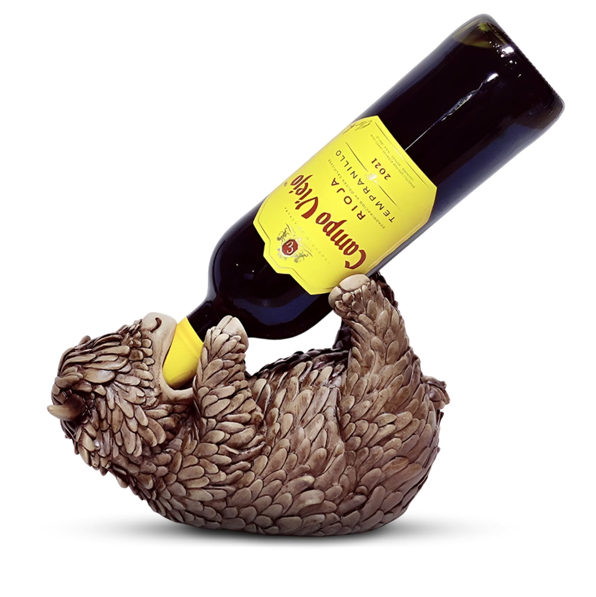 Lesser & Pavey Hughie Highland Cow Wine Figurine For Home & Office | Home Decor Ornaments Gift For Women & Men | Beautiful Figurine For Indoor & Outdoor | Living Room Decor Ornaments — image 1