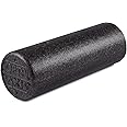 OPTP AXIS Firm Foam Roller, High Density Foam Roller for Sports Training, Pilates, Fitness Exercise and Physical Therapy (Black, 18" X 6" Round)