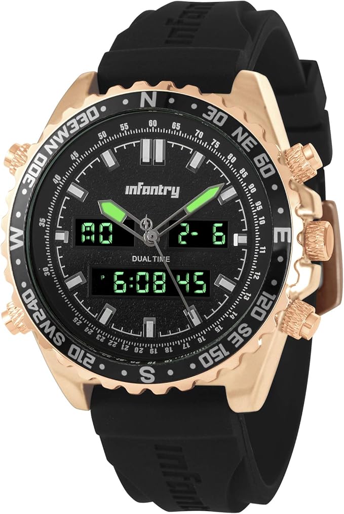 Infantry Mens Military Tactical Army Watch Watches for Men Analogue