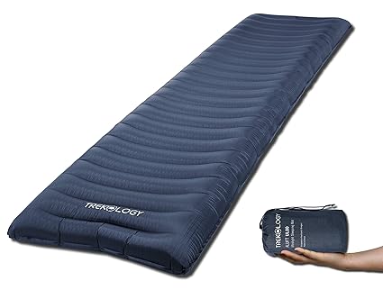 Trekology Isomatte aufblasbar, Sleeping Pad, Camping Luftmatratze - UL80 aufblasbare Isomatte Camping Isomatte Isomatte Ultra