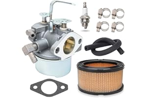 NOTETOUPT 640152 Carburetor for Tecumseh HM80 HM90 HM100 8HP 10HP Engine Snow Blower Mower 5000w Generator 640152 640152A 640023 640260 640260A 640260B 640051 640140-10 HP carburetor