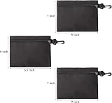 SUNNEE Heavy Duty Canvas Tool Pouch Bag Medium Black Electrician Car Motorcycle view 7