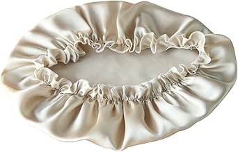 natural silk bonnet cap