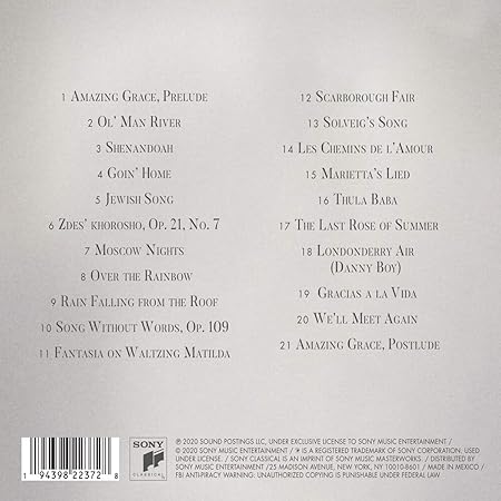 Yo Yo Ma Kathryn Stott Songs Of Comfort And Hope Amazon Com Music