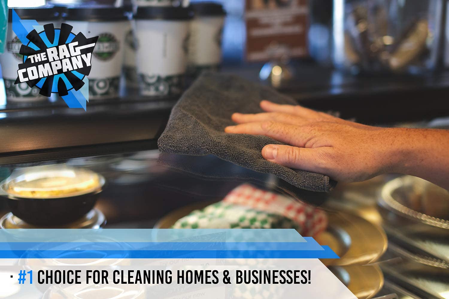 Mua The Rag Company - All-Purpose Microfiber Terry Cleaning Towels ...