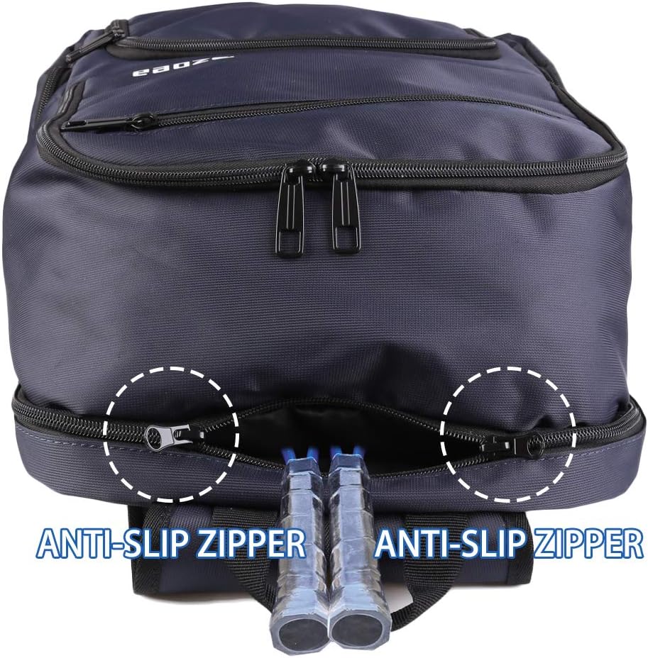 ZOEA Tennis Bag Tennis Backpack Pickleball Bag Tennis Bags for Men Blue : Sports & Outdoors
