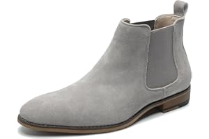 Cestfini Chelsea Boots Men Classic Elastic Dress Boots Casual Men's Chelsea Ankle Boots