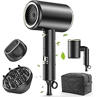 Amazon.com : Hair Dryer, 150000RPM Ionic Blow Dryer - Fast