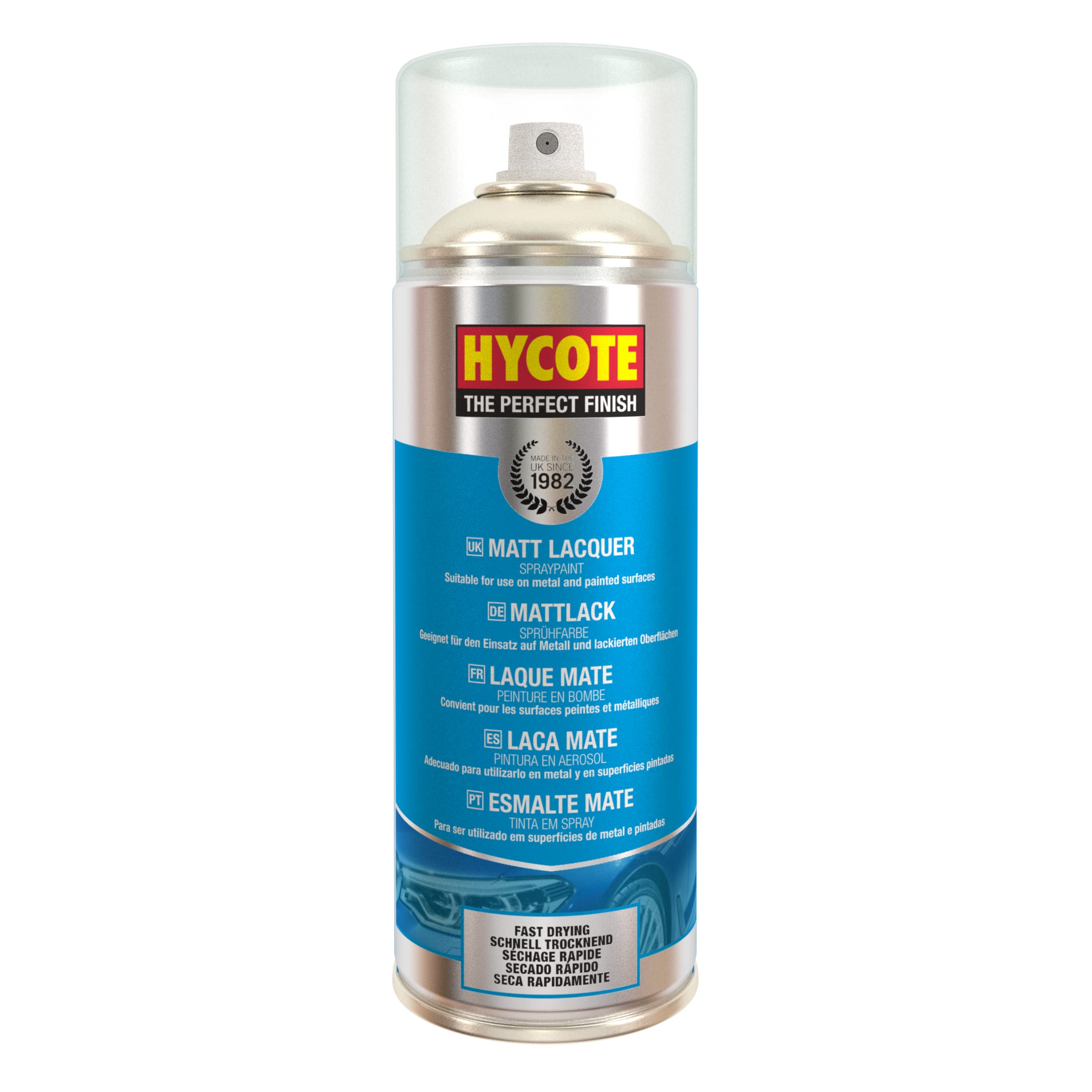 Hycote Matt Lacquer Spray Paint, 400 ml