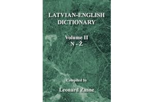 Latvian-English Dictionary: Volume II N-Z