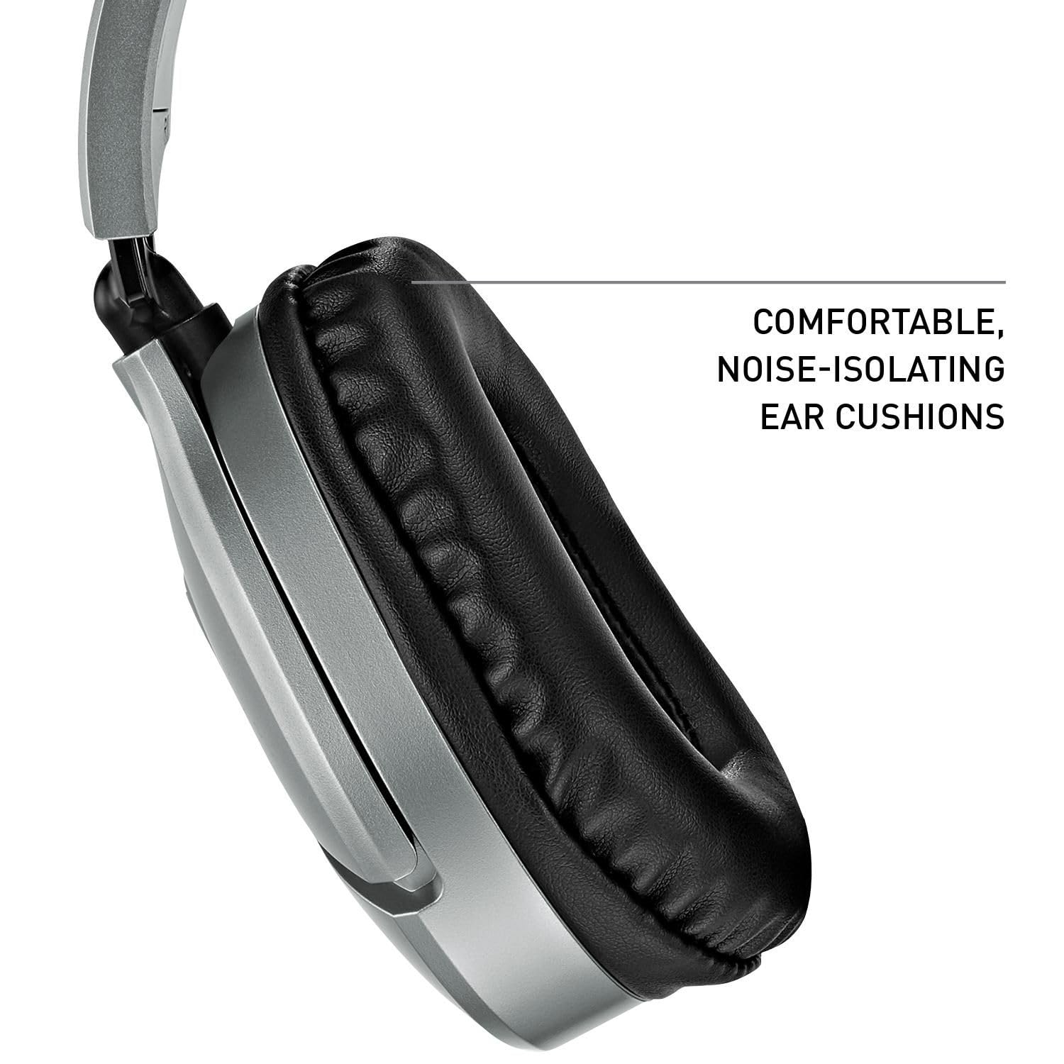 Turtle Beach Recon 70 Silver Gaming Headset For Ps5, Ps4, Xbox Series X|S, Xbox One, Nintendo Switch &Amp; Pc - View 9