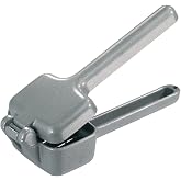 Westmark Manual Ice Crusher &ndash; German Heavy-Duty Aluminum Hand Ice Cube Crusher for Crushed Ice, Portable Bar Tool for Cocktails &amp; Drinks, Dishwasher Safe, Bar Accessories, Gray