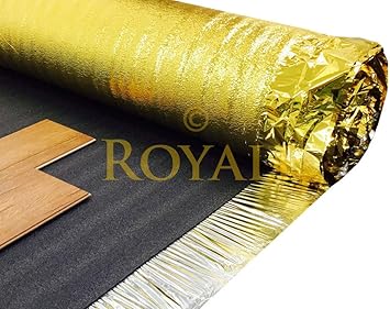 Royale 7mm Sonic Gold Laminate Underlay Carpet Underlay Shop