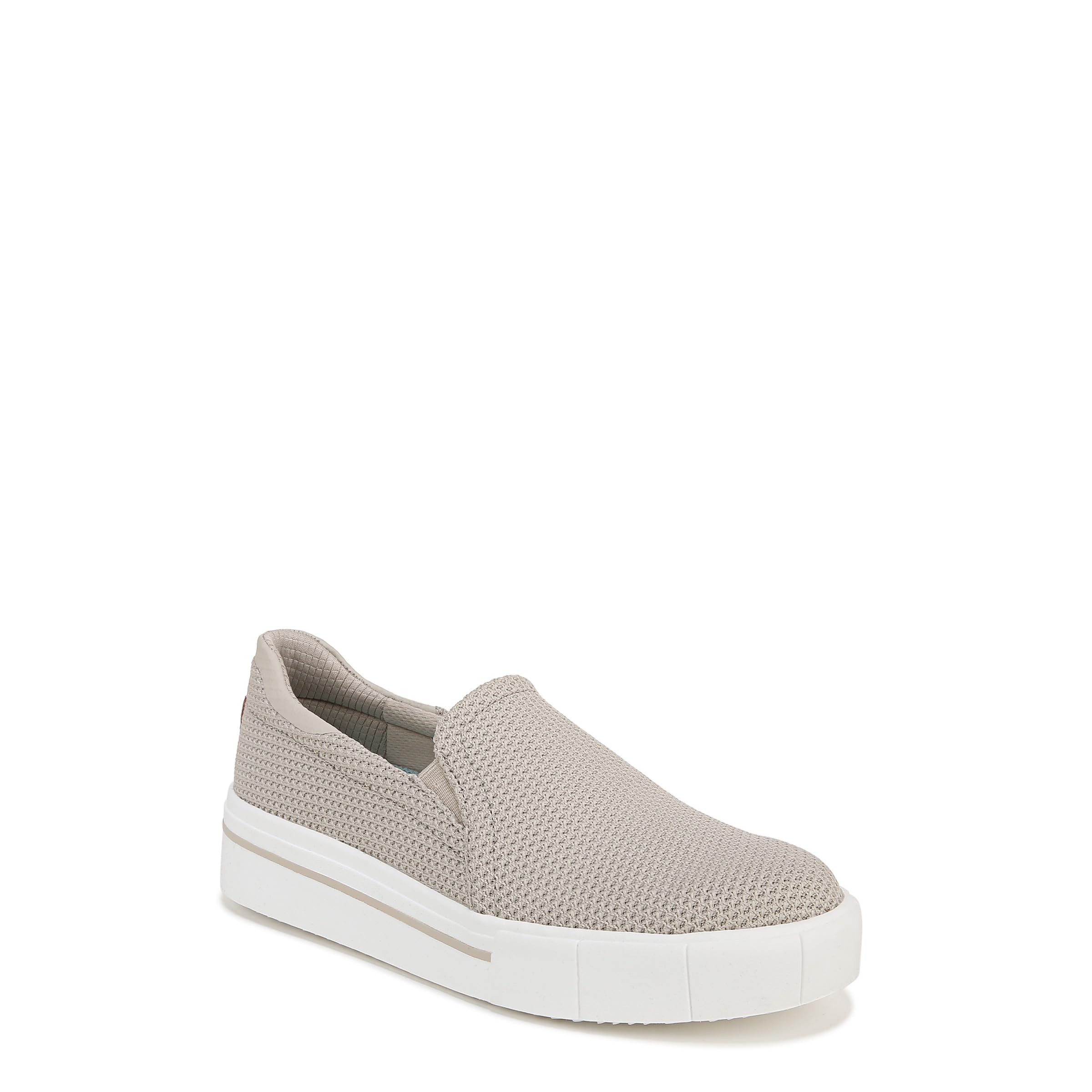 Photo 1 of Dr. Scholl's Womens Happiness Lo Sneaker Light Taupe Knit 8 M