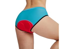baleaf Women's Bike Shorts Cycling Underwear Padded Biker Shorts Mesh Biking Padding Briefs Spin Biker Riding Liner