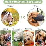 Mayerzon Dog Muzzle Soft Mesh XS Black for Small to Large Dogs view 8