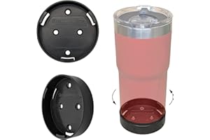 StealthMounts Mount for Packout Tumbler | Compatible with 20oz & 30oz Milwaukee Tumblers | 2 Black Cup Holder Included | Made in The UK