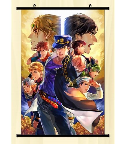 Amazon.com: JoJo's Bizarre Adventure Series Home Decor Wall Scroll