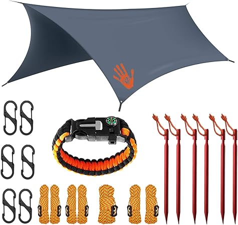 Rain Fly EVOLUTION 12x10/10x10 Hammock Waterproof Tent Tarp