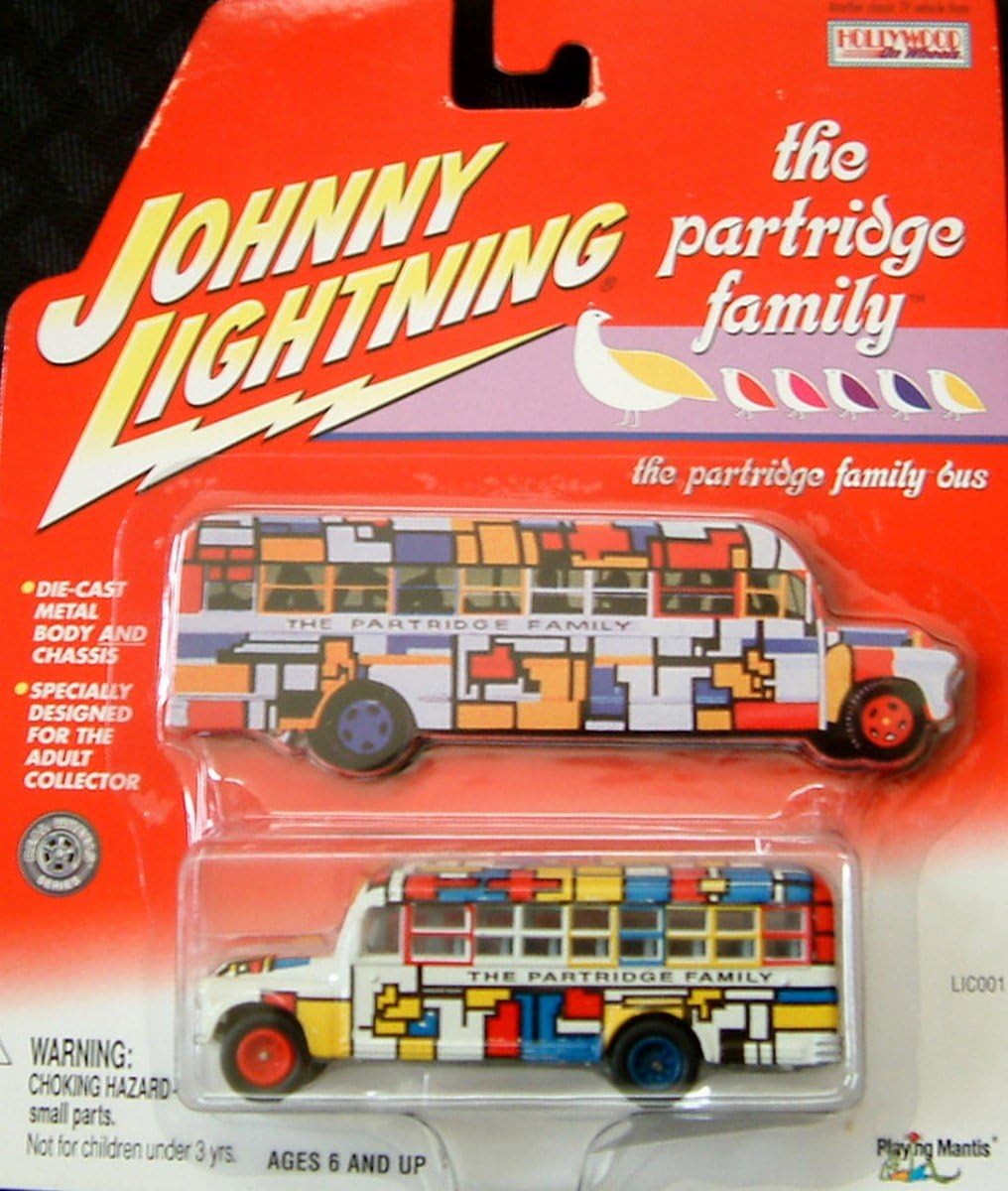 johnny lightning partridge family bus