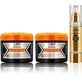 Liss Expert Hair Treatment Set, Stem Cells Express and Divine Oil 1.69 oz, Organic Smoothing Treatment (500 ml)